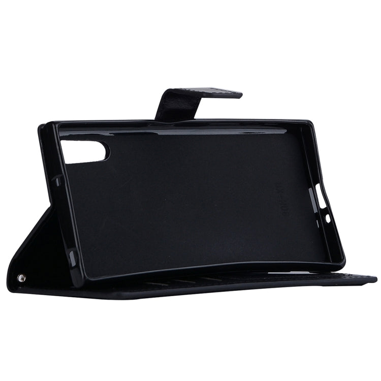 For Sony Xperia XZ Crazy Horse Texture Horizontal Flip PU Leather Case with Holder & Card Slots & Wallet & Lanyard