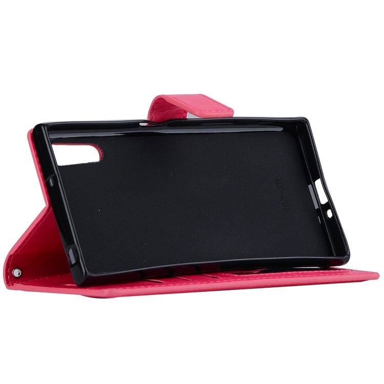 For Sony Xperia XZ Crazy Horse Texture Horizontal Flip PU Leather Case with Holder & Card Slots & Wallet & Lanyard