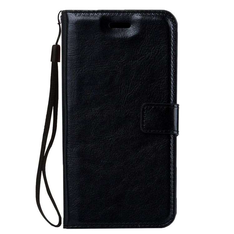 For Sony Xperia C6 Ultra Crazy Horse Texture Horizontal Flip PU Leather Case with Holder & Card Slots & Wallet & Lanyard