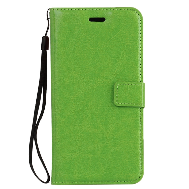 For Sony Xperia C6 Ultra Crazy Horse Texture Horizontal Flip PU Leather Case with Holder & Card Slots & Wallet & Lanyard