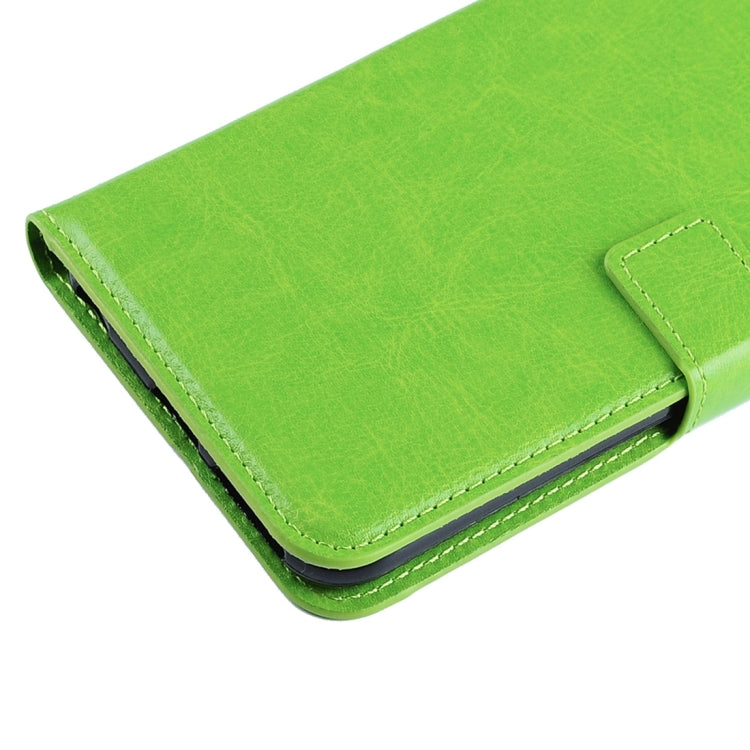 For Sony Xperia C6 Ultra Crazy Horse Texture Horizontal Flip PU Leather Case with Holder & Card Slots & Wallet & Lanyard