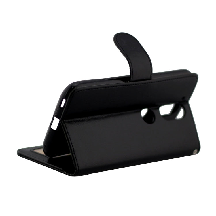 For Motorola Moto G (4rd gen) Crazy Horse Texture Horizontal Flip Magnetic Snap Leather Case with Adjustable Holder & Card Slots & Photo Frame & Wallet