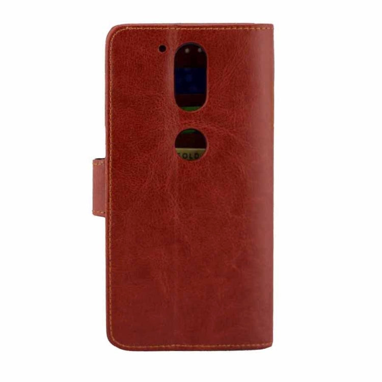 For Motorola Moto G (4rd gen) Crazy Horse Texture Horizontal Flip Magnetic Snap Leather Case with Adjustable Holder & Card Slots & Photo Frame & Wallet