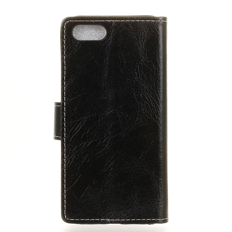 For Asus  ZenFone 4 Max ZC520KL Retro Crazy Horse Texture Horizontal Flip Leather Case with Holder & Card Slots & Wallet & Photo Frame