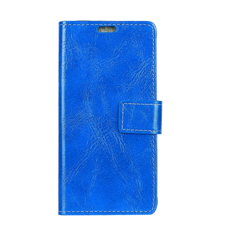 For Asus  ZenFone 4 Max ZC520KL Retro Crazy Horse Texture Horizontal Flip Leather Case with Holder & Card Slots & Wallet & Photo Frame