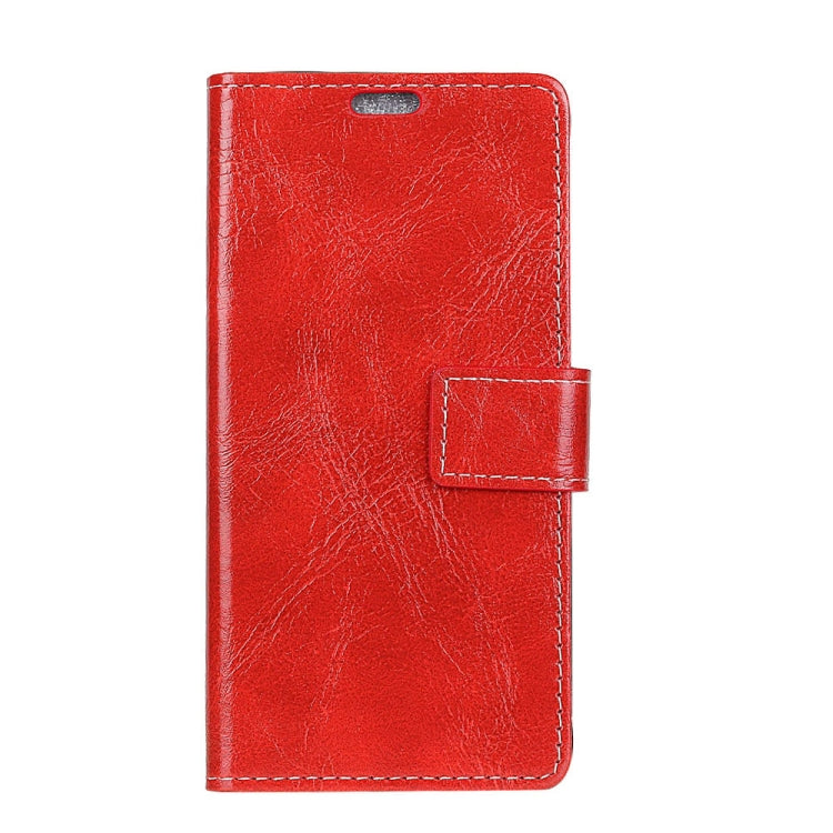 For Asus  ZenFone 4 Max ZC520KL Retro Crazy Horse Texture Horizontal Flip Leather Case with Holder & Card Slots & Wallet & Photo Frame