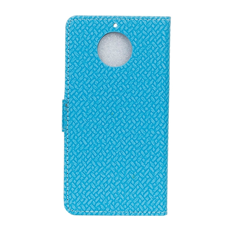 For Motorola Moto G5s Plus Knit Texture Horizontal Flip Leather Case with Holder & Card Slots & Wallet