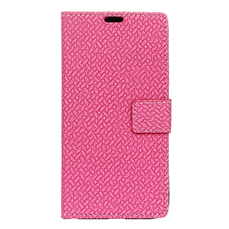 For Motorola Moto G5s Plus Knit Texture Horizontal Flip Leather Case with Holder & Card Slots & Wallet