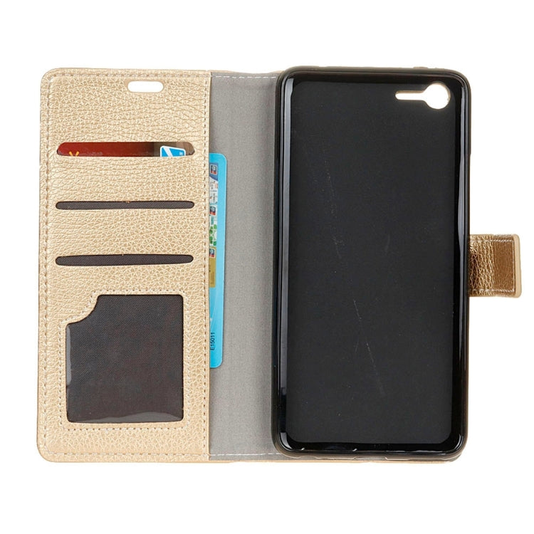 For Meizu  Meilan E2 Litchi Texture Horizontal Flip Leather Case with Holder & Card Slots & Wallet