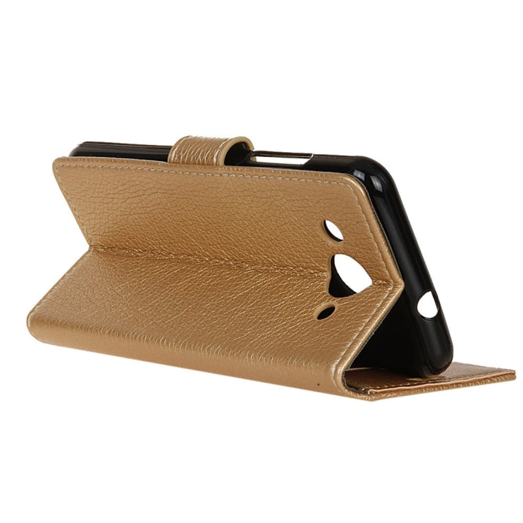 For Huawei Y3 (2017) / Y3 (2018) Litchi Texture Horizontal Flip Leather Case with Holder & Card Slots & Wallet