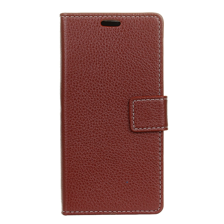 For Xiaomi  Mi 6 Litchi Texture Horizontal Flip Leather Case with Holder & Card Slots & Wallet