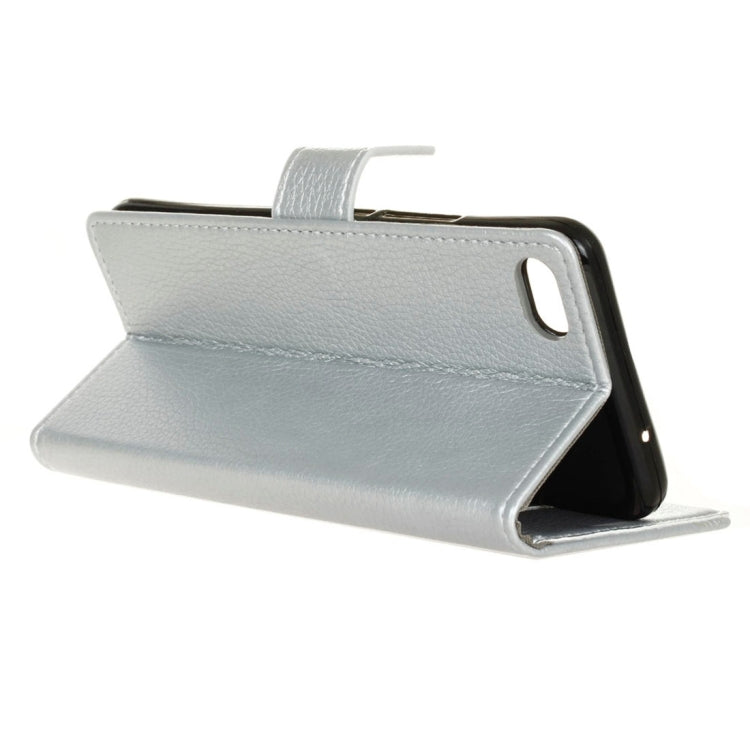 For Xiaomi  Mi 6 Plus Litchi Texture Horizontal Flip Leather Case with Holder & Card Slots & Wallet