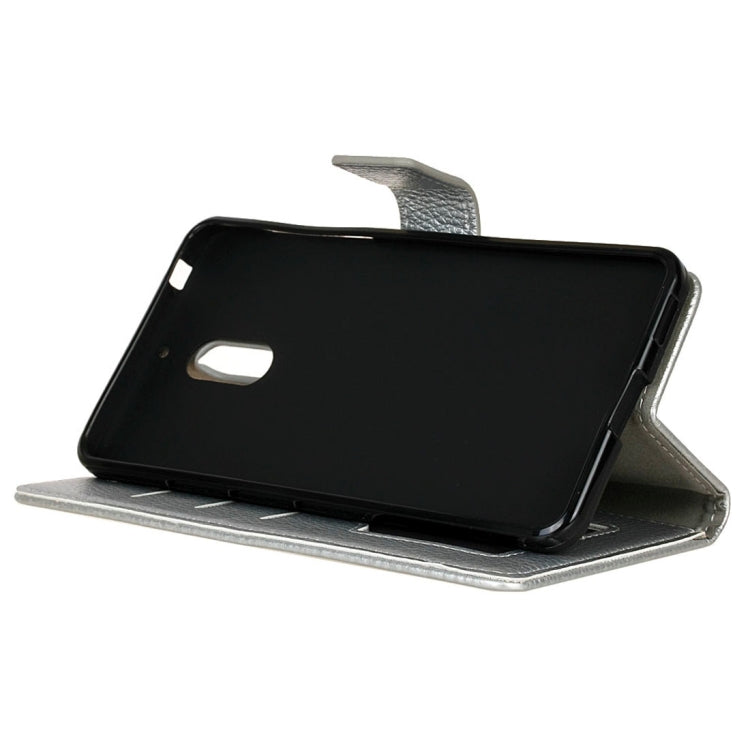 For Nokia 6 Litchi Texture Horizontal Flip Leather Case with Holder & Card Slots & Wallet & Photo Frame