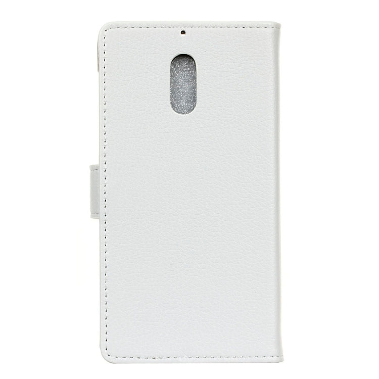 For Nokia 6 Litchi Texture Horizontal Flip Leather Case with Holder & Card Slots & Wallet & Photo Frame