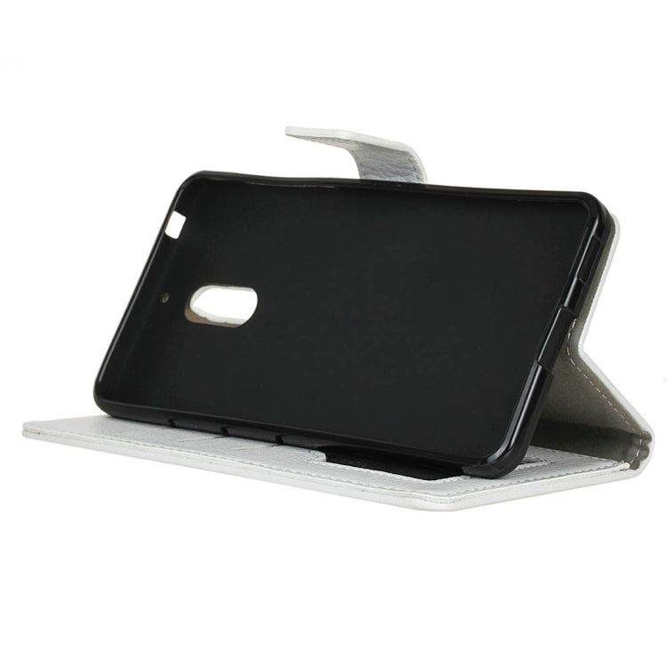 For Nokia 6 Litchi Texture Horizontal Flip Leather Case with Holder & Card Slots & Wallet & Photo Frame