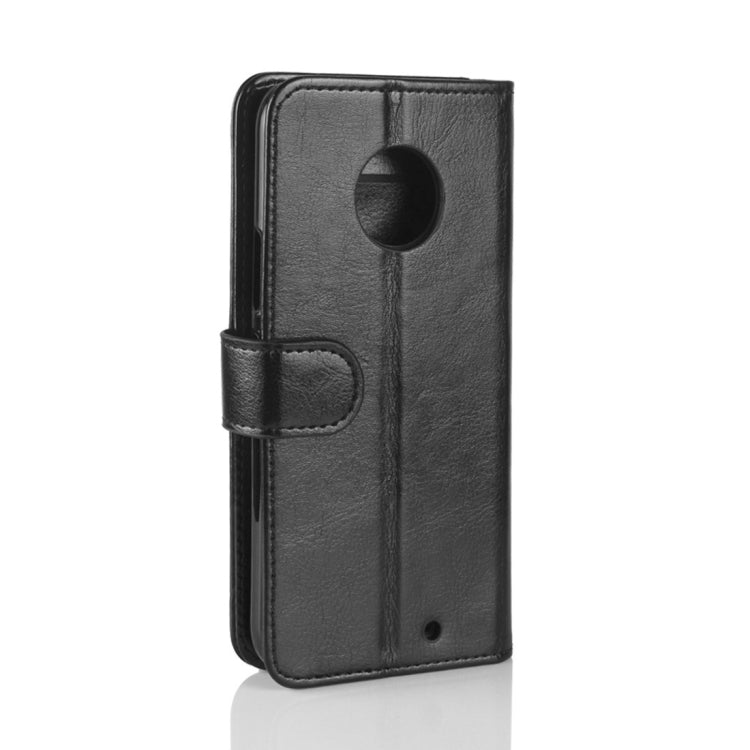 For Motorola Moto X4 Crazy Horse Texture Horizontal Flip Leather Case with Holder & Card Slots & Wallet & Photo Frame