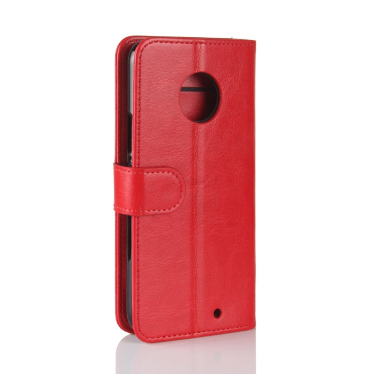 For Motorola Moto X4 Crazy Horse Texture Horizontal Flip Leather Case with Holder & Card Slots & Wallet & Photo Frame