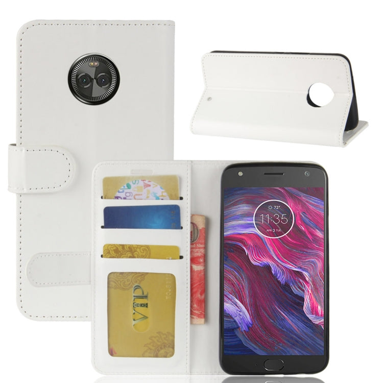 For Motorola Moto X4 Crazy Horse Texture Horizontal Flip Leather Case with Holder & Card Slots & Wallet & Photo Frame