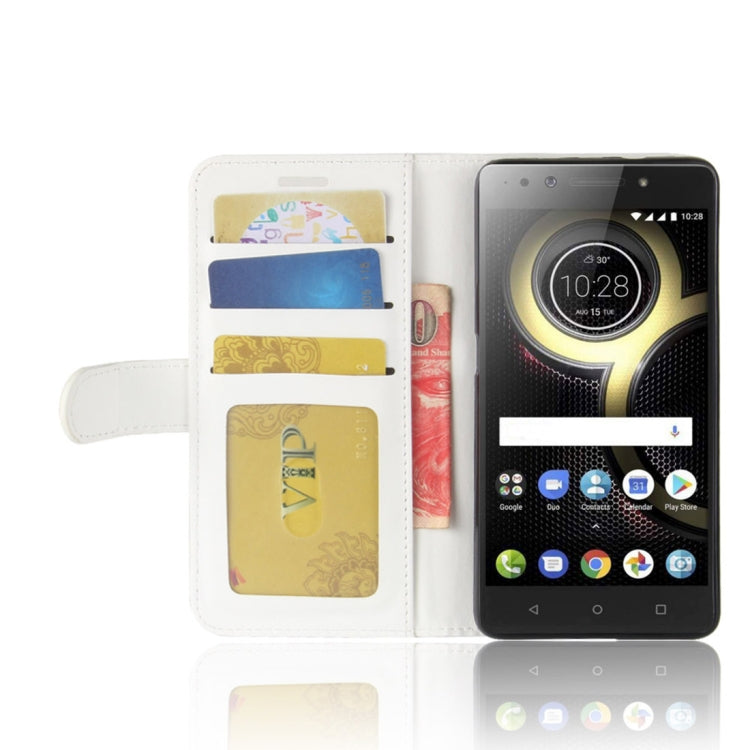 For Lenovo  K8 Crazy Horse Texture Horizontal Flip Leather Case with Holder & Card Slots & Wallet & Photo Frame