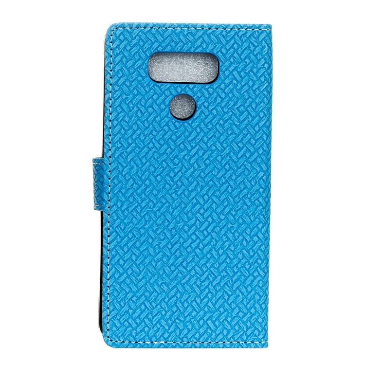 For LG G6 Knit Texture Horizontal Flip Leather Case with Holder & Card Slots & Wallet & Photo Frame