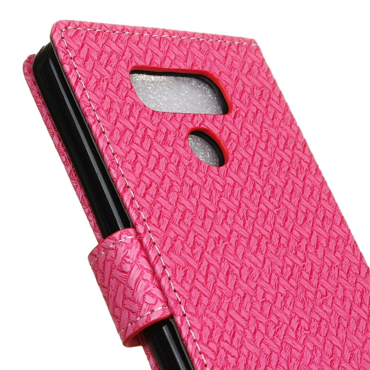 For LG G6 Knit Texture Horizontal Flip Leather Case with Holder & Card Slots & Wallet & Photo Frame