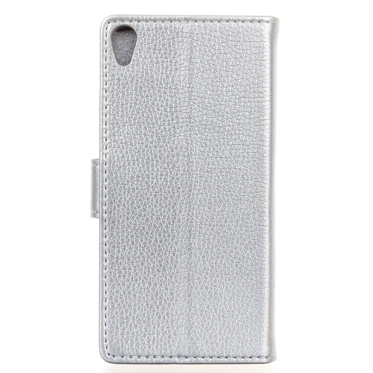 For Sony Xperia L1 Litchi Texture Horizontal Flip Leather Case with Holder & Card Slots & Wallet