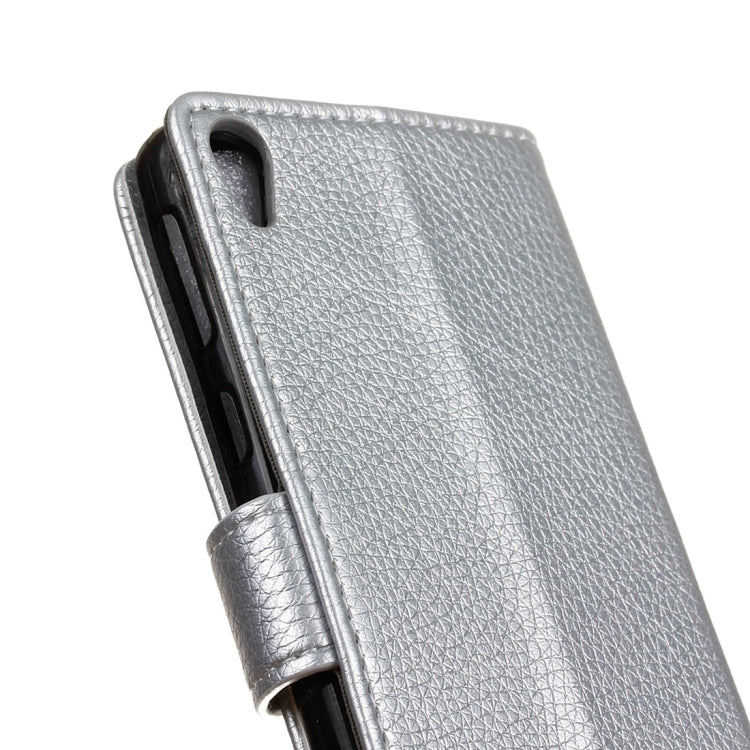 For Sony Xperia L1 Litchi Texture Horizontal Flip Leather Case with Holder & Card Slots & Wallet