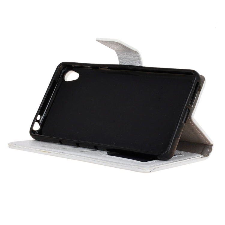For Sony Xperia L1 Litchi Texture Horizontal Flip Leather Case with Holder & Card Slots & Wallet