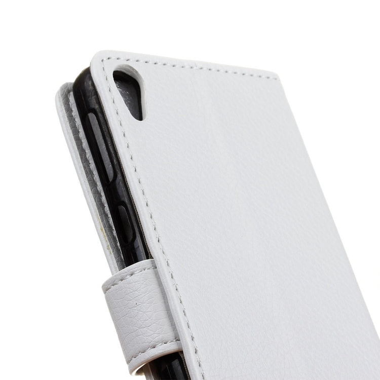 For Sony Xperia L1 Litchi Texture Horizontal Flip Leather Case with Holder & Card Slots & Wallet