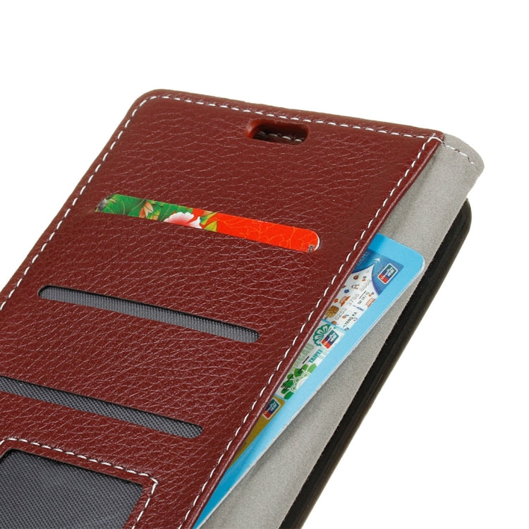 For Sony Xperia L1 Litchi Texture Horizontal Flip Leather Case with Holder & Card Slots & Wallet