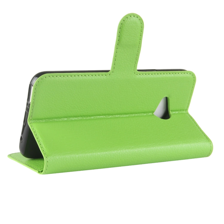 For HTC U11 Life Litchi Texture Horizontal Flip Leather Case with Holder & Card Slots & Wallet