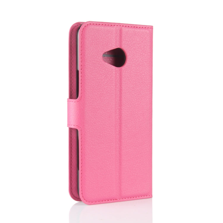 For HTC U11 Life Litchi Texture Horizontal Flip Leather Case with Holder & Card Slots & Wallet