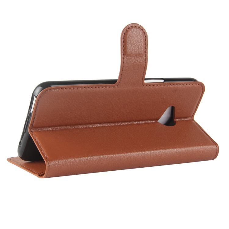 For HTC U11 Life Litchi Texture Horizontal Flip Leather Case with Holder & Card Slots & Wallet