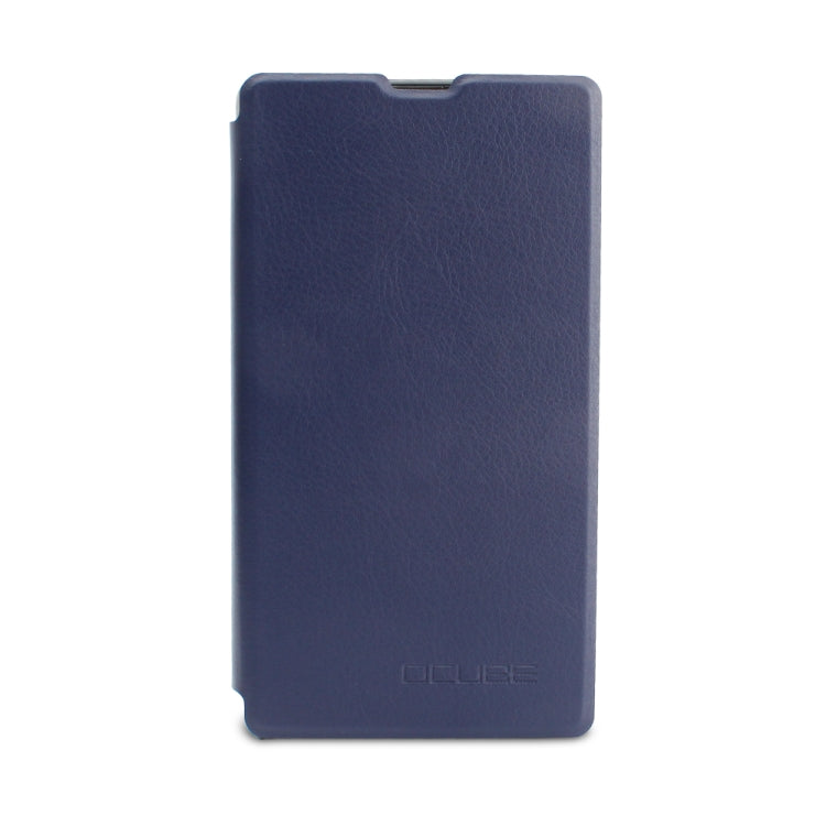 OCUBE for BLUBOO S1 (MPH2473 / MPH2472) Spring Texture Horizontal Flip Leather Case with Holder (Dark Blue)