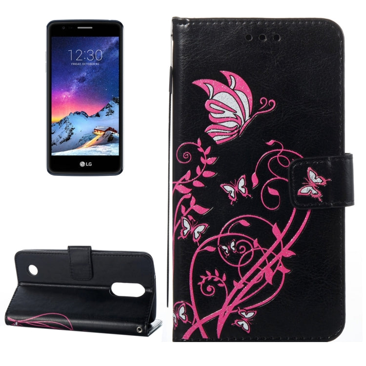 For LG K8 (2017) (US Version) Voltage Crazy Horse Texture Horizontal Flip Leather Case with Holder & Card Slots & Wallet & Lanyard