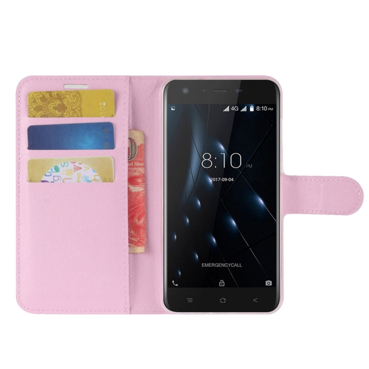 For Blackview A7 Pro Litchi Texture PU + TPU Horizontal Flip Leather Case With Holder & Card Slots & Wallet