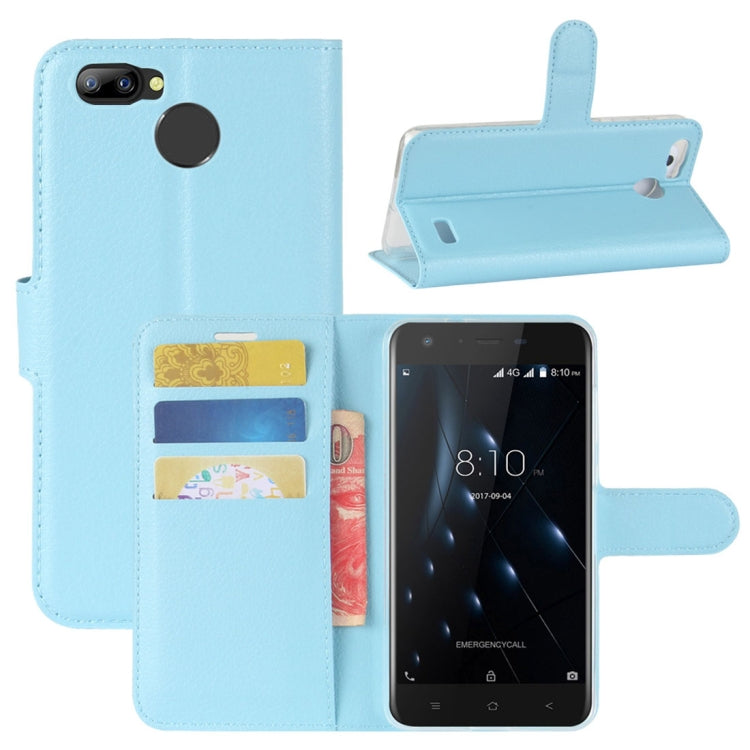 For Blackview A7 Pro Litchi Texture PU + TPU Horizontal Flip Leather Case With Holder & Card Slots & Wallet