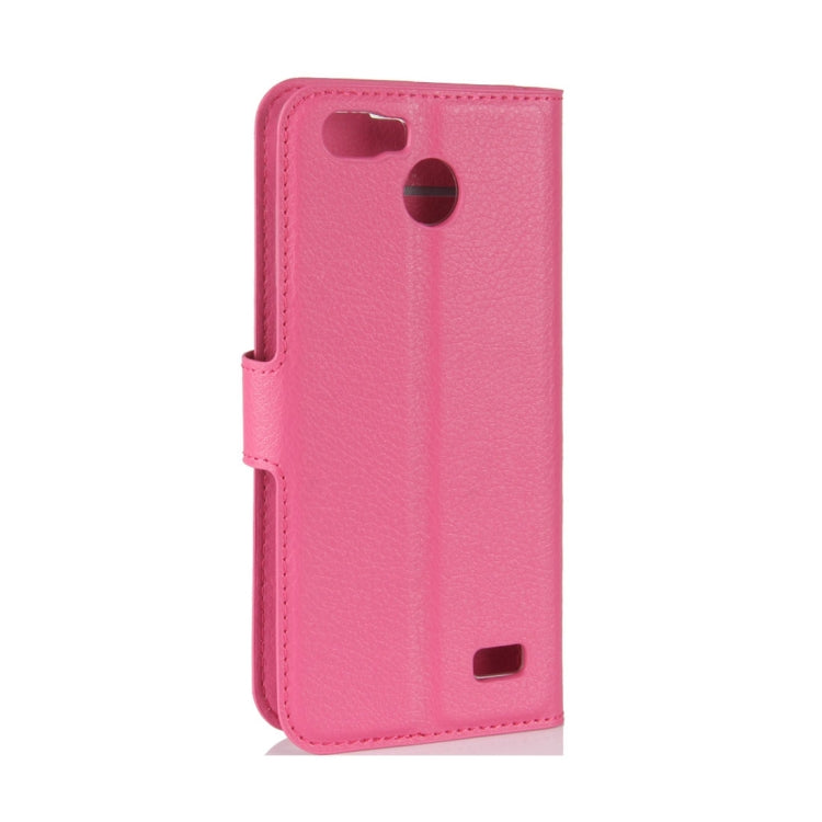 For Blackview A7 Pro Litchi Texture PU + TPU Horizontal Flip Leather Case With Holder & Card Slots & Wallet