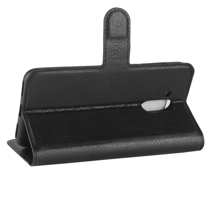 For Huawei  Honor V9 Play Litchi Texture PU + TPU Horizontal Flip Leather Case With Holder & Card Slots & Wallet