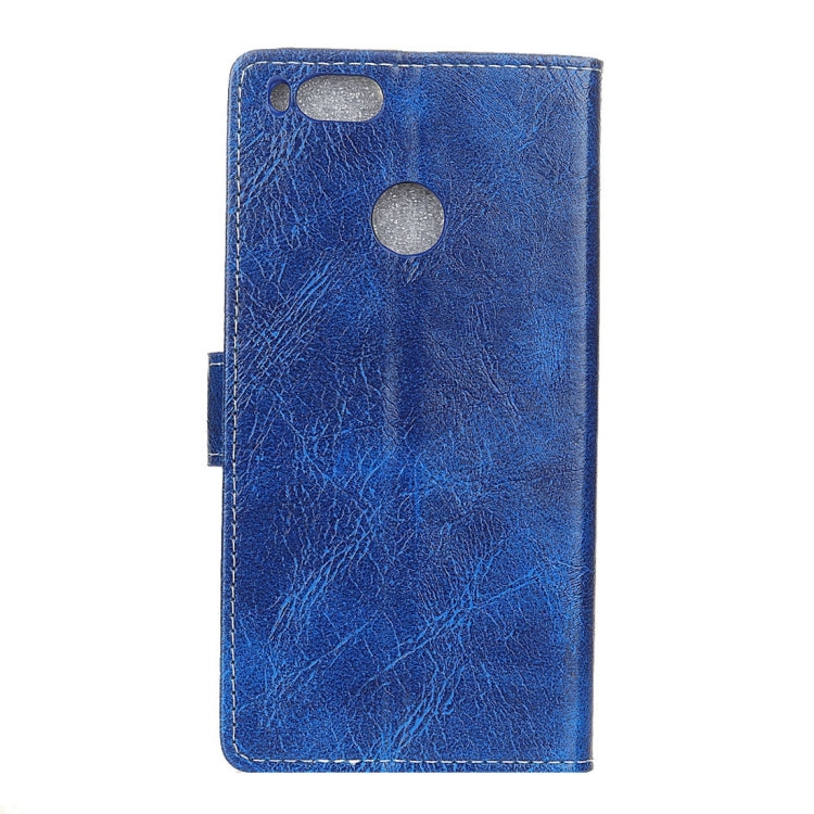 For Xiaomi  Mi 5X Retro Crazy Horse Texture Horizontal Flip Leather Case with Holder & Card Slots & Wallet & Photo Frame