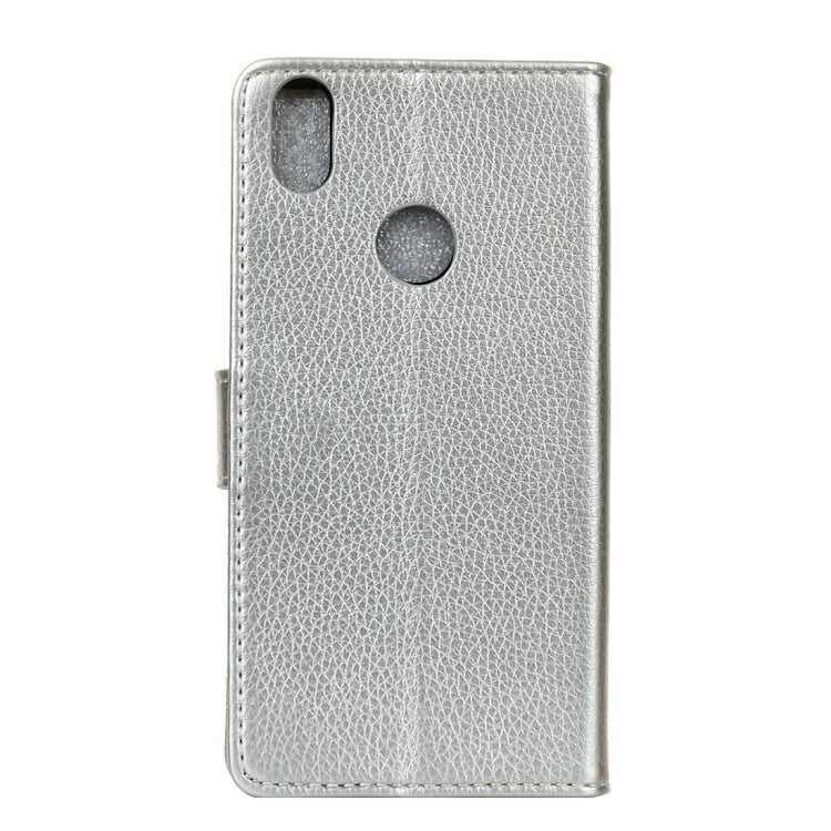 For BQ Aquaris X Pro Litchi Texture Horizontal Flip Leather Case with Holder & Card Slots & Wallet & Photo Frame