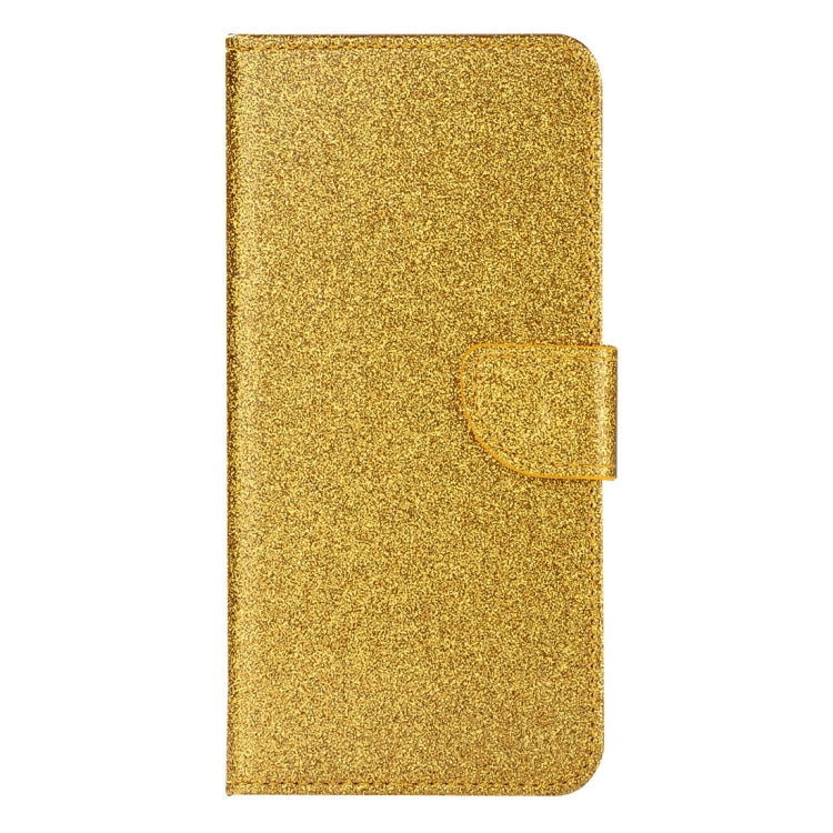 For Huawei  P8 Lite 2017 Glitter Powder Leather Case with Holder & Wallet & Card Slots