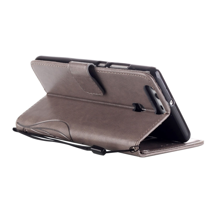 For Huawei  P9 Heart Diamond Encrusted Flowers Embossing Horizontal Flip Leather Case with Holder & Card Slots & Wallet & Lanyard