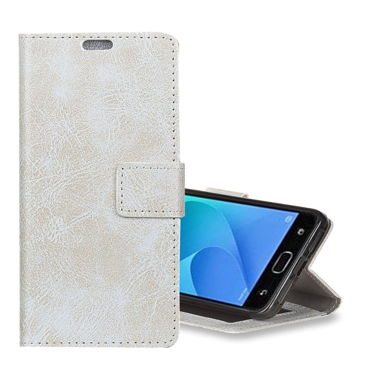 For Asus  ZenFone 4 Selfie ZD553KL Retro Crazy Horse Texture Horizontal Flip Leather Case with Holder & Card Slots & Wallet & Photo Frame