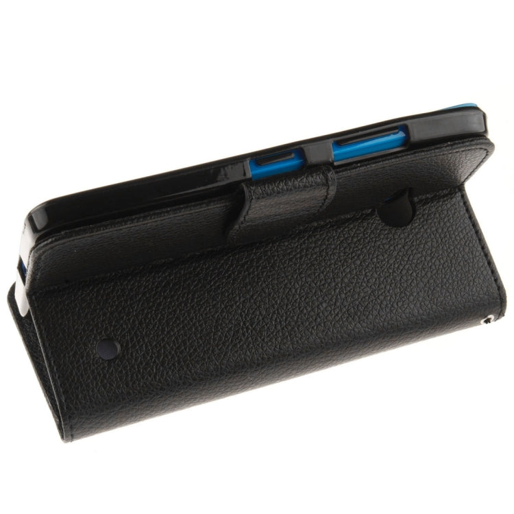 For Microsoft Lumia 640 Litchi Texture Horizontal Flip Leather Case with Holder & Card Slots & Wallet & Photo Frame & Lanyard