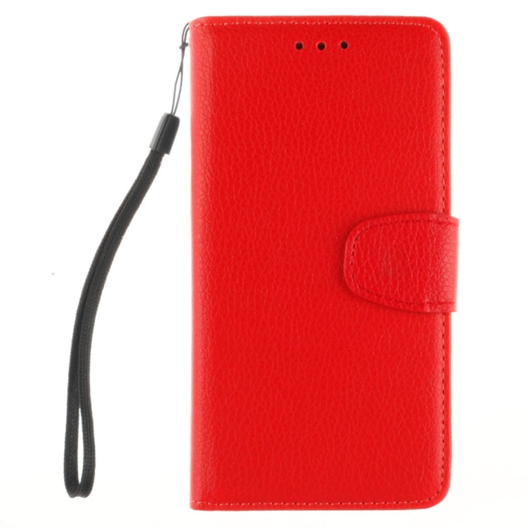For Nokia Lumia 830 Litchi Texture Horizontal Flip Leather Case with Holder & Card Slots & Wallet & Photo Frame & Lanyard