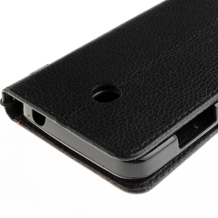 For Nokia Lumia 630 / 635 Litchi Texture Horizontal Flip Leather Case with Holder & Card Slots & Wallet & Photo Frame & Lanyard