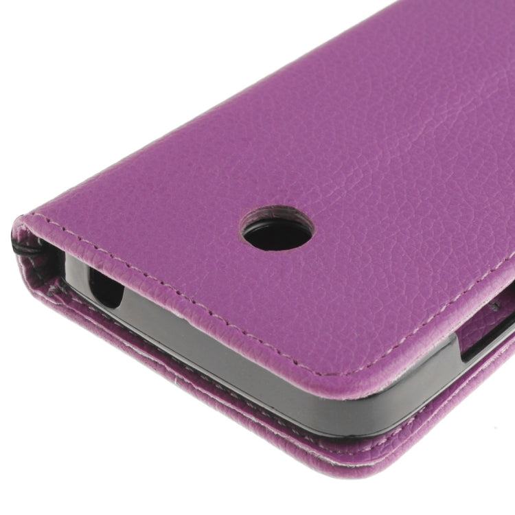 For Nokia Lumia 630 / 635 Litchi Texture Horizontal Flip Leather Case with Holder & Card Slots & Wallet & Photo Frame & Lanyard