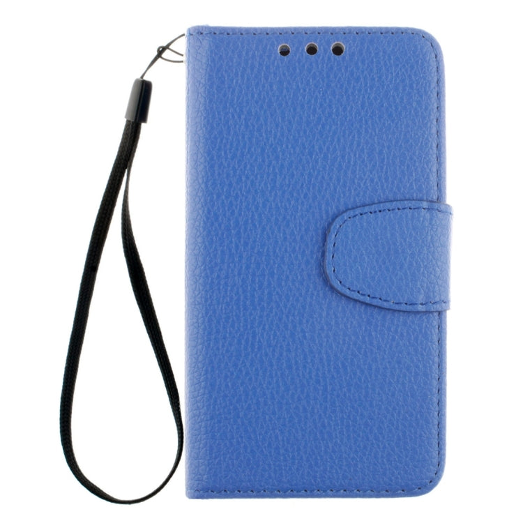 For Nokia Lumia 530 Litchi Texture Horizontal Flip Leather Case with Holder & Card Slots & Wallet & Photo Frame & Lanyard