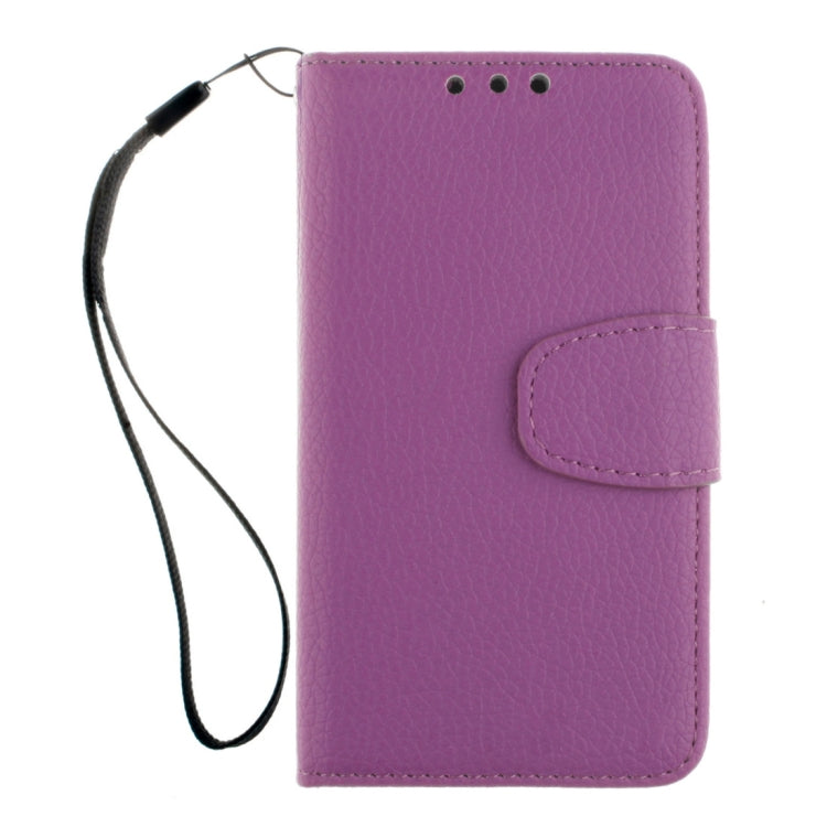 For Nokia Lumia 530 Litchi Texture Horizontal Flip Leather Case with Holder & Card Slots & Wallet & Photo Frame & Lanyard